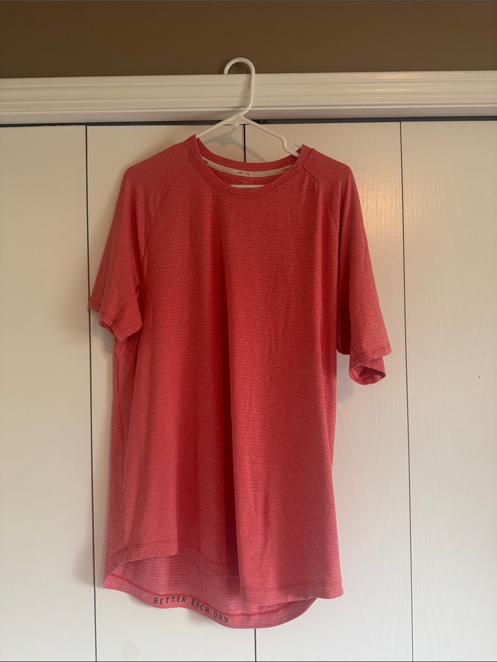 lululemon athletica Men's Locense to Train Heathered Carnation red